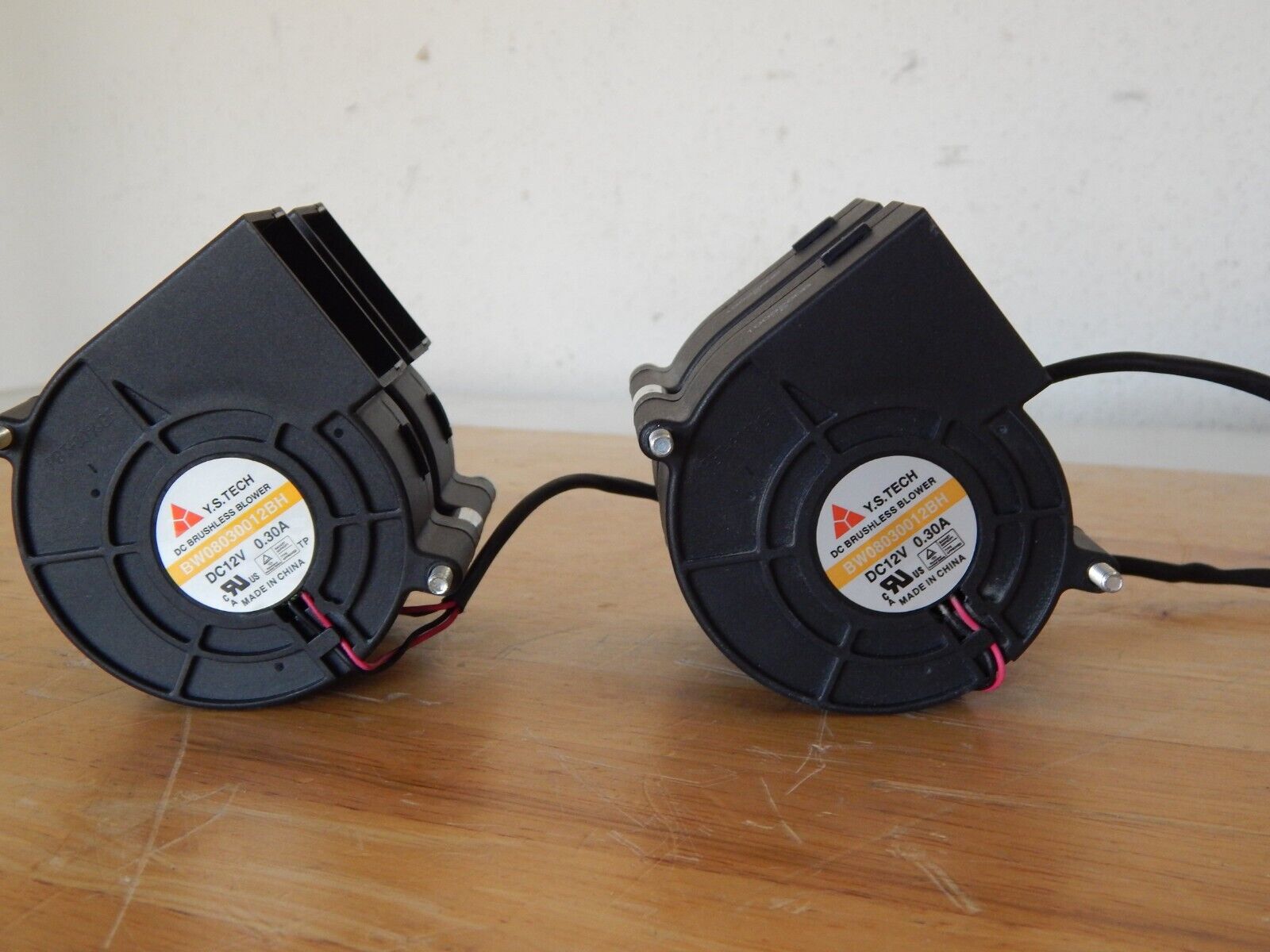 Y.S. TECH BW08030012BH DC12V 0.30A DC Brushless Blower *LOT of 4* Y.S. TECH BW08030012BH DC12V 0.30A DC Brushless Blower *LOT of 4*